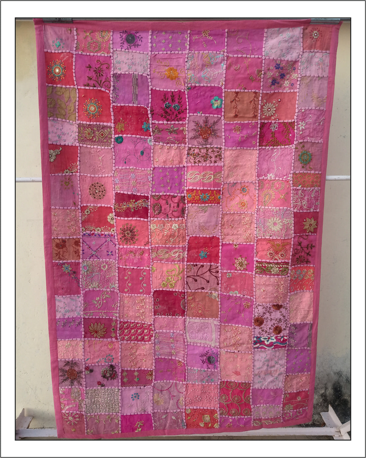 Pink Khambadia Tapestry