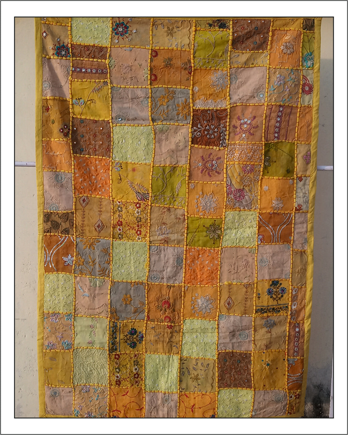 Yellow Khambadia Tapestry