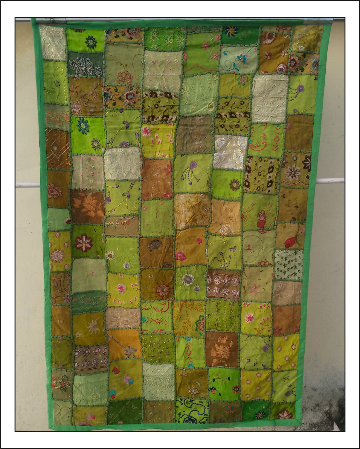 Green Khambadia Tapestry