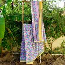 Load image into Gallery viewer, Blue Wings Mulmul Saree
