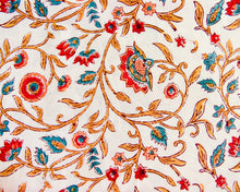 Load image into Gallery viewer, Gulmohar - Premium Hand Block Printed Table Cloth
