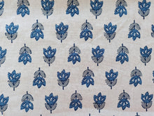 Load image into Gallery viewer, Blue Buta Printed Cotton Table Cover (6 Seater)
